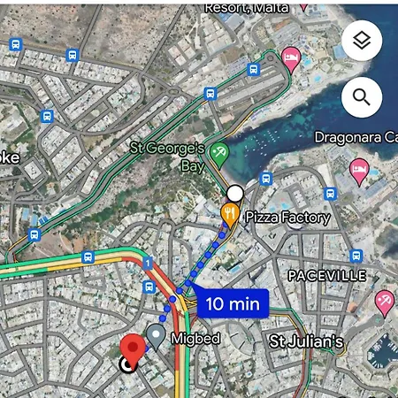 Apartamento Budget Friendly In Swieqi - 10 Minutes Walk To Paceville & The