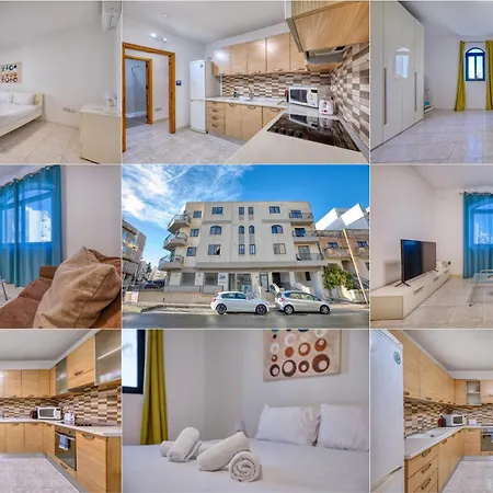 Budget Friendly In Swieqi - 10 Minutes Walk To Paceville & The 아파트 *