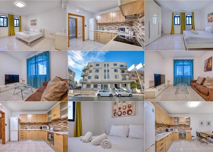 Budget Friendly In Swieqi - 10 Minutes Walk To Paceville & The アパート *